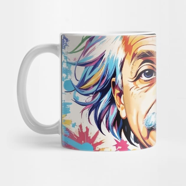 Albert Einstein by CatCoconut-Art